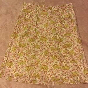 American eagle floral skirt